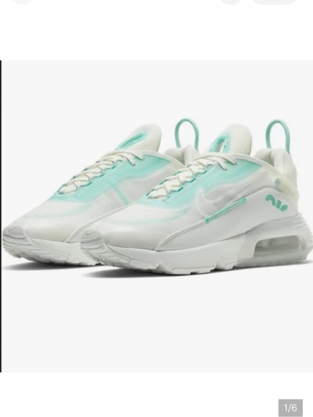 Nike Air Max 2090 Women's Sneakers - White & Teal
